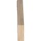 Ekena Millwork 3 1/2"W x 24"D x 24"H Merced Smooth Knee Brace, Douglas Fir BRC04X24X24MRC00SDF - alternate 2